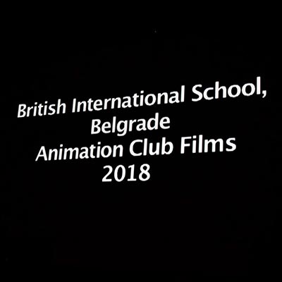 Animated films made by BIS students - British International School